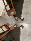 YANYAN KNITS Fall/Winter 2025: Daisy Work Jacket / V-Neck Vest / DAISY Maxi Skirt YYK-YW25-1241-LV Skirt (YYW25-2051)